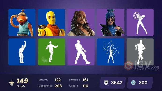 [ALL PLATFORMS]--149 SKIN--Scout-Champion KunO-MrBeast-Fishstick-FULL ACCESS/LIFE TIME WARRANTY