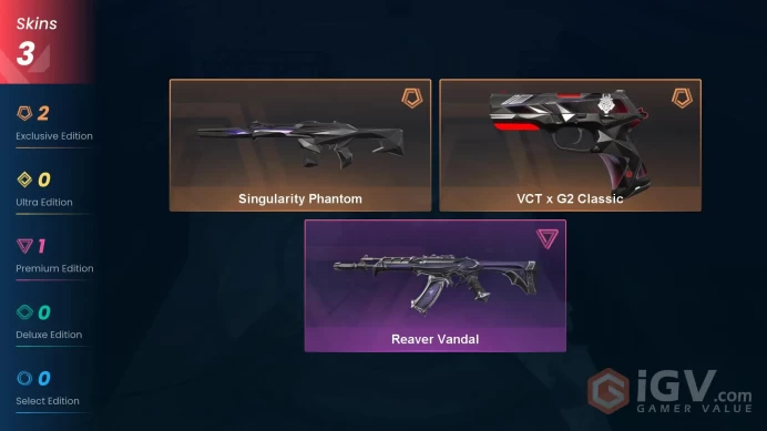EUROPE 41 LVL / Singularity Phantom + Reaver Vandal / AGENTS + KEYCHAINS / INSTANT DELIVERY / FULL ACCESS / RANKED REAFY