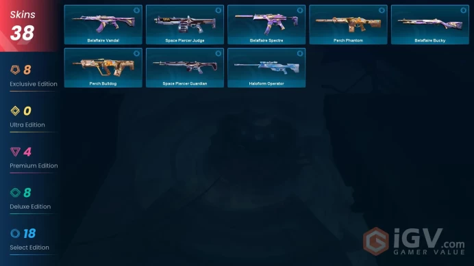 [NA] - SKINS 38 - KNIFE 5 - Orion Sword - Interhelm Sword - Smite Hammer - ATLAS // CMD Baton - FULL ACCESS - INSTANT DELIVERY