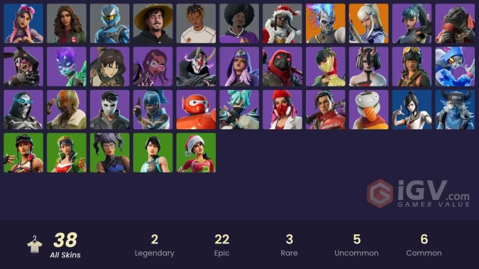 37 skins | Beach Jules|Eren Jaeger|MrBeast|Magmatic Mizuki|Rococo Cloak-o|MJ LRR257