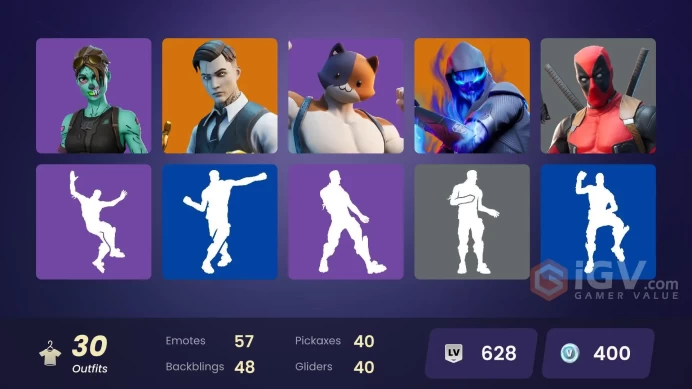 [PSN/XBOX/PC] 30 skins | OG STW | Gold Midas | The Scientist | Sorana | Fusion | Gear Specialist Maya | Rippley vs Sludge | Deadpool | 360 VB