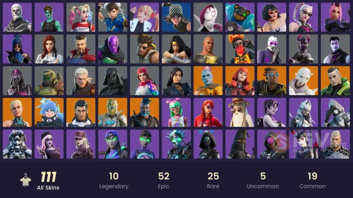 [PC/PSN/XBOX] Chun-Li-Skull Trooper-Ghoul Trooper-Black Adam-Wonder Woman-Black Widow (Snow Suit)-Victoria Saint-Harley Quinn-Haze-FULL ACCESS