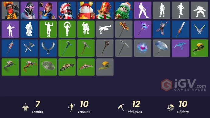 [PC/PSN/XBOX] 7 skins | Tectonic Komplex | Xander | Explorer Emilie | Winterfest Bushranger | Mr. Dappermint | Guff Gringle | Holiday Boxy
