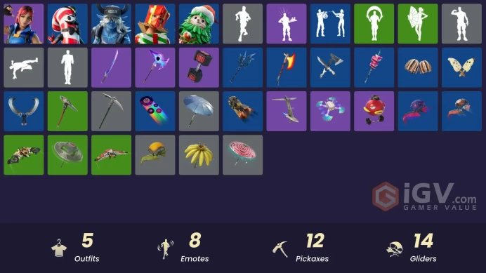 [PC/PSN/XBOX] 5 skins | Explorer Emilie | Winterfest Bushranger | Mr. Dappermint | Holiday Boxy | Underworld Desdemona | Nemesis Box
