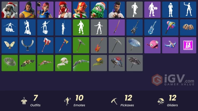 [PC/PSN/XBOX] 7 skins | Santa Dogg | Yulejacket | Trailblazer Tai | Explorer Emilie | Chord Kahele | Winterfest Bushranger | Holiday Boxy