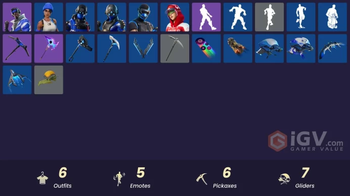 [PC/PSN/XBOX] 6 skins | Blue Team Leader | Blue Striker | Fixer | Trilogy | Carbon Commando | Arctic Adeline | Blue Shift | Reliant Blue