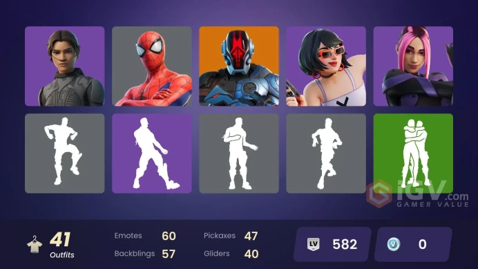 PC/PSN/Xbox/Nintendo 41 skins | Chani | Vertex | Snap | Paradigm (Reality-659) | The Foundation | Ronin | Obi-Wan Kenobi | Clone Trooper