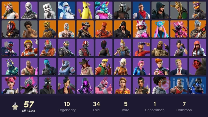 [XBOX/NINTENDO/PSN/PC]57 skins | Rogue Agent | Carbon Commando | Prodigy | Ragnarok | Calamity | Alli | Blackheart | Vi | Hybrid CC178