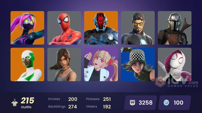 [FA] [All Platforms] 215 skins | Ronin | The Imagined | Renzo the Destroyer | Spectra Knight | Mecha Cuddle Master | 500 VB | Parental Control