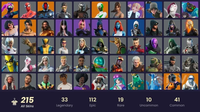 [FA] [All Platforms] 215 skins | Ronin | The Imagined | Renzo the Destroyer | Spectra Knight | Mecha Cuddle Master | 500 VB | Parental Control