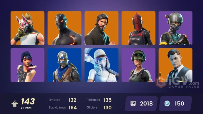 142 Skins . Sparkle Specialist . Itachi . Floss . Mako . the reaper . blue squier .LK85