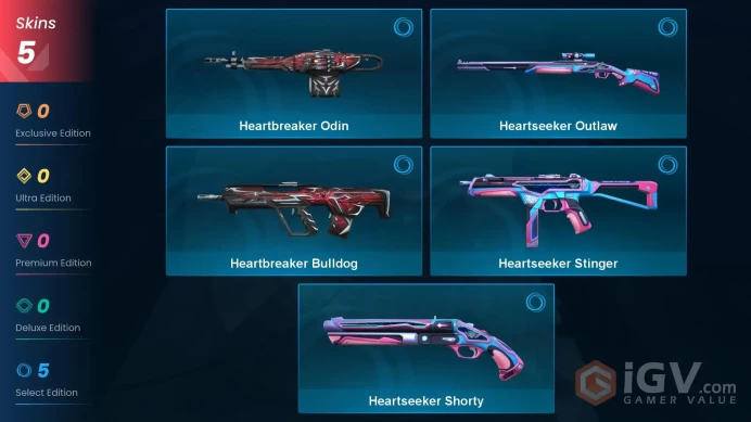 『EU - Valorant』20 + LVL | 5 Skins | Bronze 1 Rank | Full Access w/eMail | Instant Delivery | High Trust Factor