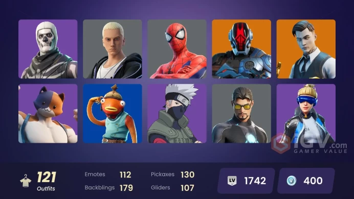 [All Platforms] 121 skins | Neo Versa | Gold Midas | Keri Commander | Fixer | Sultura | Subzero Cryptic | 400 VB | Parental Control