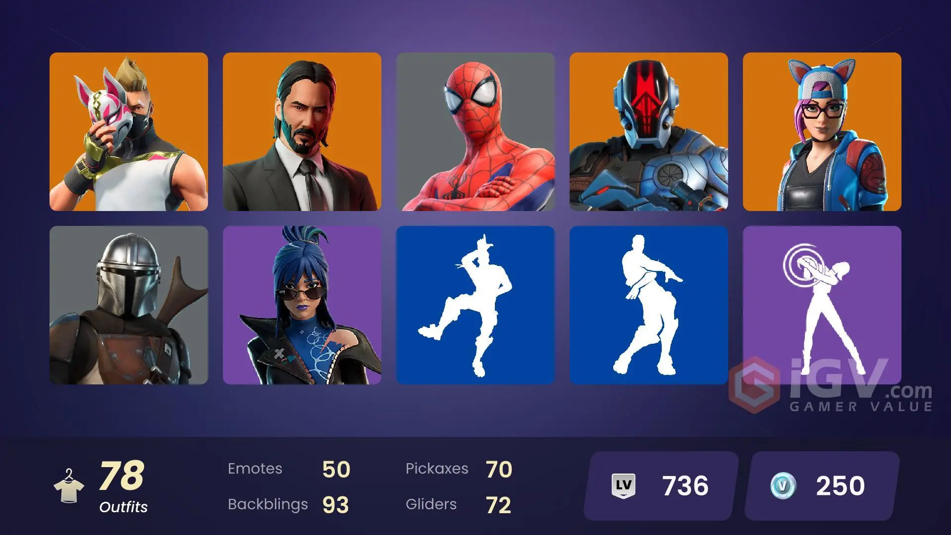 [PC/PSN/XBOX] 78 skins | Take The L | Mandalorian | Rust Bucket ...