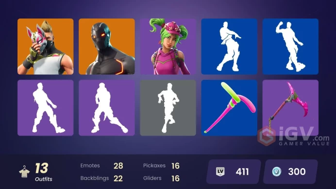 [ALL PLATFORMS] OMEGA OG + 13 SKIN-Birdie-Orange Justice-FULL ACCESS-