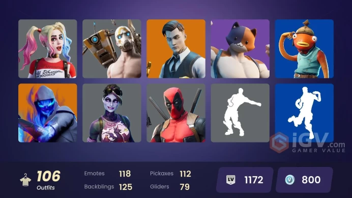 [ALL PLATFORMS]-106 Skin-Psycho Bandit OG-World Warrior OG-Merry Mint Axe OG-Ninja-Interceptor-Fishstick-Dynamo-FULL ACCESS-