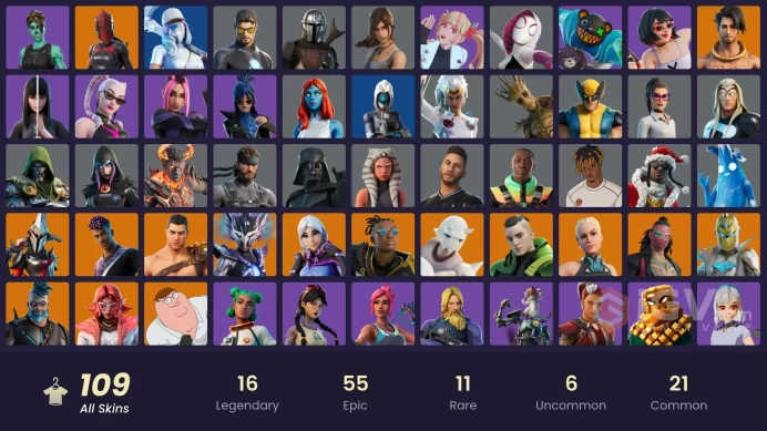 109 skins | Explorer Emilie | Tart Tycoon | Greebles | Mountaineer's Must-Haves |rzzrz55 #yhni