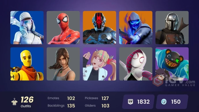 [All Platforms] 126 skins | Eddie Brock | Snake Eyes | Menace | Predator | Ronin | The Imagined | Nezumi | The Foundation | 150 VB