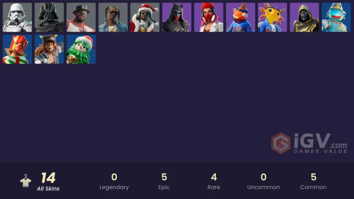 [ALL PLATFORMS]-Snoop Dogg-Darth Vader Samurai-Courtside Axo-Shaq (DJ Diesel)-Princess Felicity Fish-FULL ACCESS-