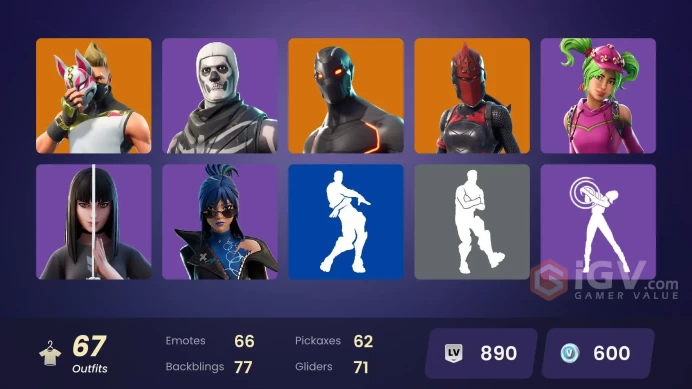 197$[PC][67 skins | Kymera | Catalyst | Valor | Spectra Knight | The Cube Queen | Drift | Omega | Tricera Ops AA44