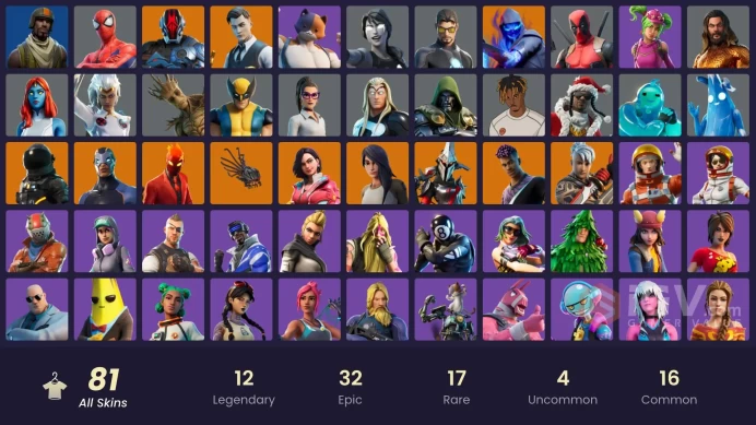 [PSN/XBOX/PC] 81 skins | Aerial Assault Trooper | Take The L | Blue Team Leader | Gold Midas | Carbon Commando| Trilogy| Rox | Sentinel | 100 VB