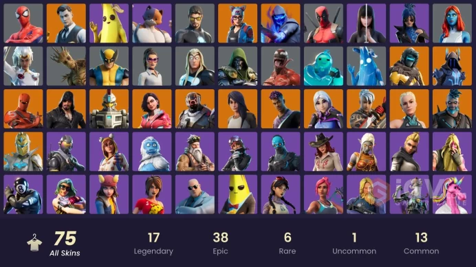 [PC/PSN/XBOX] 75 skins | Mako | Gold Midas | Gold Meowscles | Gold Brutus | Rogue Agent | Paradigm (Reality-659) | Fusion | MAIL CHANGE AVAIBLE