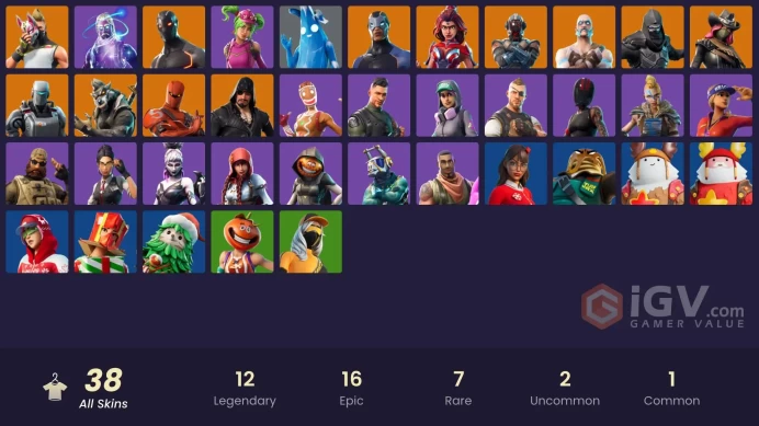 [ALL PLATFORMS] 38 skins | Galaxy | The Visitor | Blackheart | Carbide | Dire | Hybrid | Valor | Drift | Calamity | Ragnarok | 