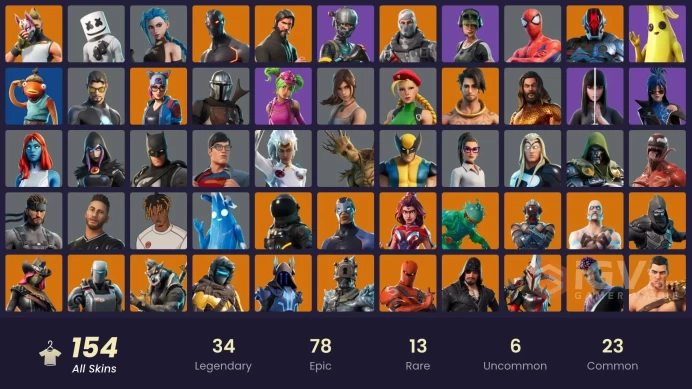 [ALL PLATFORMS]-154 Skin-The Reaper-Arcane Jinx-Elite Agent-Omega-Take The L-Freestylin'-Marshmello-Fishstick-FULL ACCESS-LIFE TIME WARRANTY