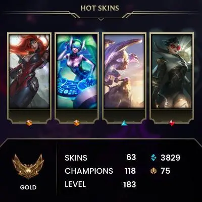 EUW account full access with 2 ultimate skins/ Crystalis motus leona and more nice skins