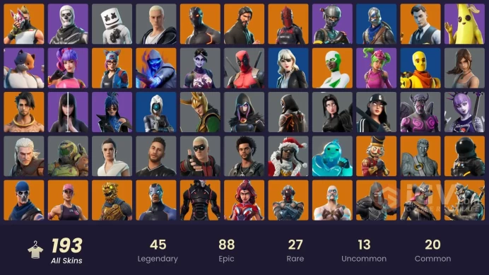 [ALL PLATFORMS]-192 Skin-Blitz-The Reaper-Elite Agent-Blue Squire-OG STW-Take The L-Omega-Love Ranger-Skull Trooper-FULL ACCESS-
