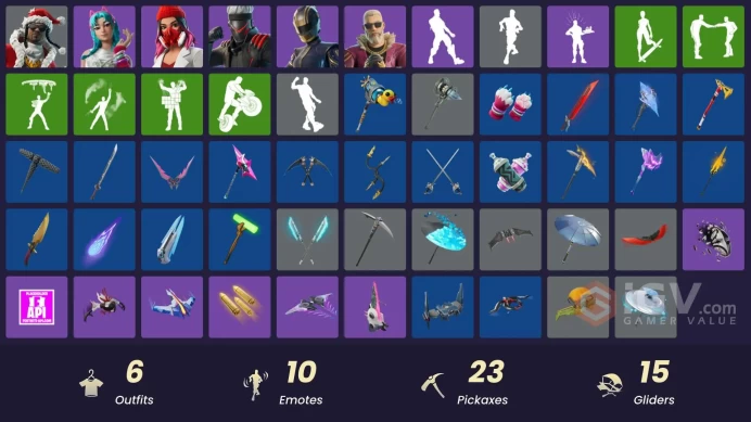 [PSN/XBOX/PC] 300 VB | 10 skins | Cobalt Snowfoot | UNSC Spartan | Santa Dogg | Yulejacket | Pig the Butcher | Blitz Knight | Kingsley