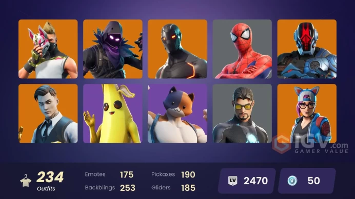 FA - [XBOX/SWITCH/PC] 234 skins | OG STW | Gold Meowscles | Gold Midas | Gold Brutus | Omega (stage 5) | End Zone | Lina Scorch | Cloud Striker