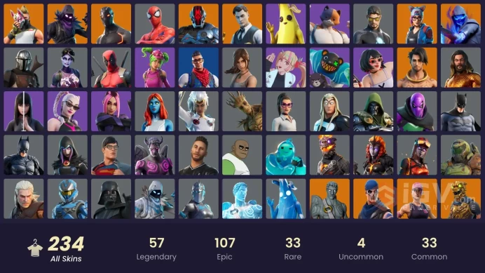 FA - [XBOX/SWITCH/PC] 234 skins | OG STW | Gold Meowscles | Gold Midas | Gold Brutus | Omega (stage 5) | End Zone | Lina Scorch | Cloud Striker