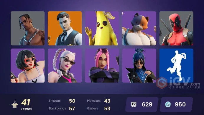 ALL PLATFORMS 41 skins | OG STW | Travis Scott | Ruin | Snap | Blackheart | Gear Specialist Maya | Luxe | Malik | 