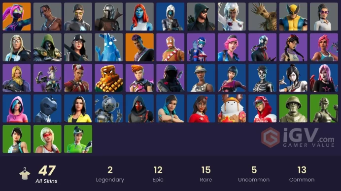 ALL PLATFORMS| Travis Scott | Galaxia | Fade | Mandalorian | Wolverine | Mystique | Thor | Groot | Tony Stark | Jennifer Walters | 
