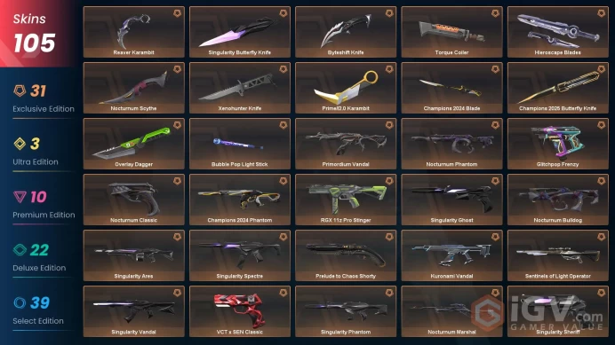 EU 104000 VP Spend || Champions 2024 PHANTOM || Champions 2024 BLADE  KURONAMI|| Vandal || 101 Skins || 127 Buddies 