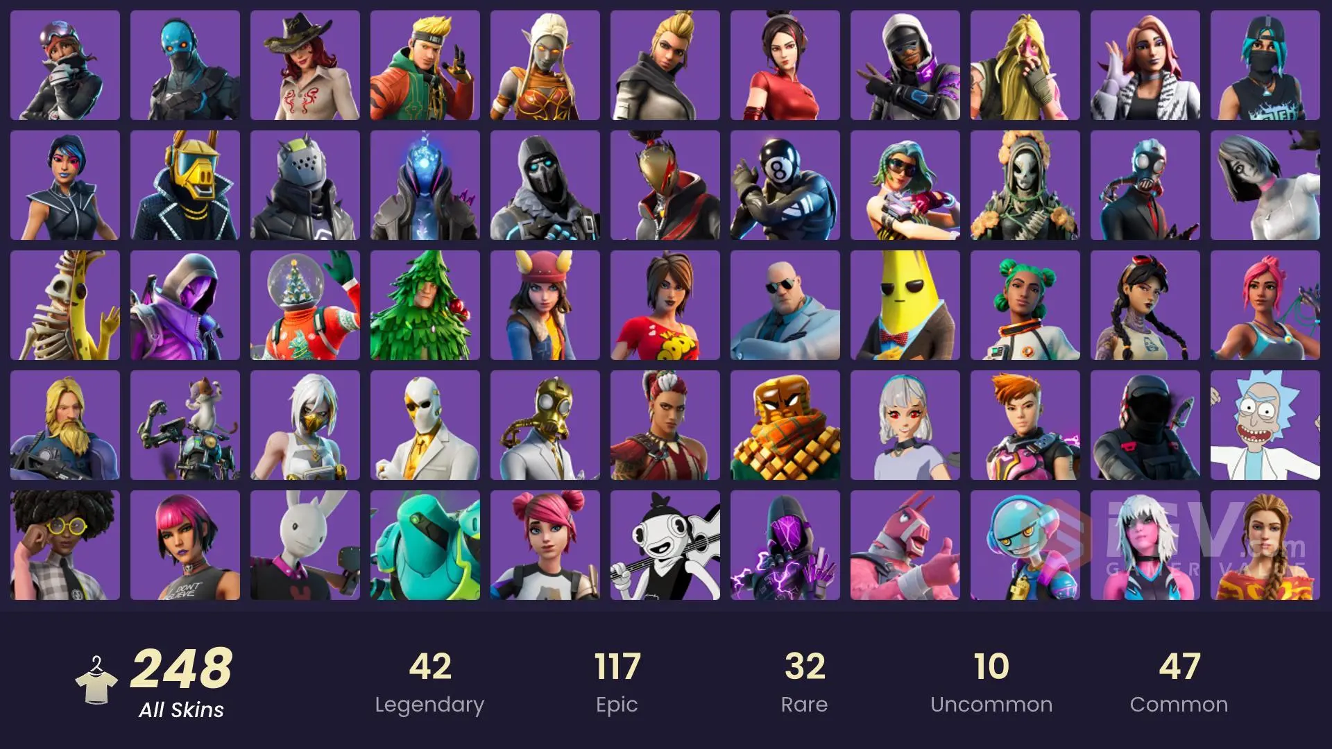 [PC/PSN] 173 SKINS / Cloud Striker / The Imagined / Spectra Knight ...