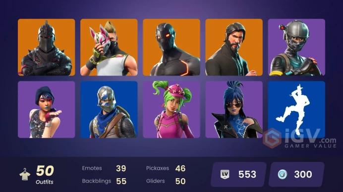 FA - [PSN/XBOX/SWITCH/PC] 49 skins | OG STW | Black Knight | Sparkle Specialist | The Reaper | Blue Squire | Floss | Take The L 