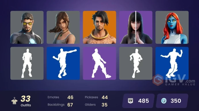 [ALL PLATFORMS]-Midas Rex-Doctor Doom-Lara Croft-Victoria Saint-33 SKIN-FULL ACCESS-