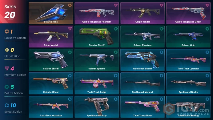 EU /Solarex Relic-Prime Vandal-Origin Vandal-Gaia's Vengeance Ghost-Gaia's Vengeance Phantom /INSTANT DELİVERY / CHANGEABLE MAİL