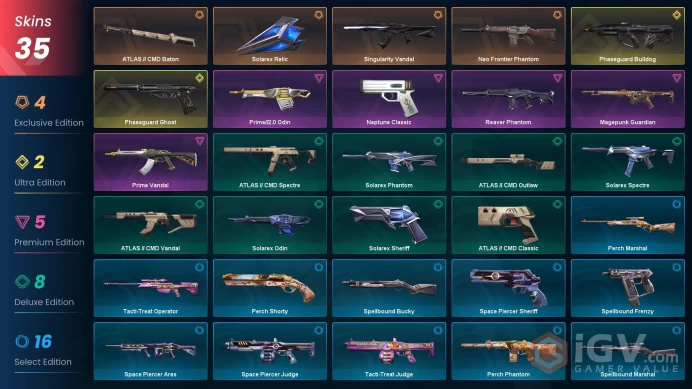 Na-Usa-Can | Singularity Vandal | Neo Frontier Phantom | Phaseguard Bulldog | Phaseguard Ghost | 35 Skins | Level 43 | Full Access