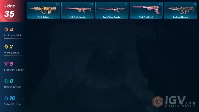 Na-Usa-Can | Singularity Vandal | Neo Frontier Phantom | Phaseguard Bulldog | Phaseguard Ghost | 35 Skins | Level 43 | Full Access