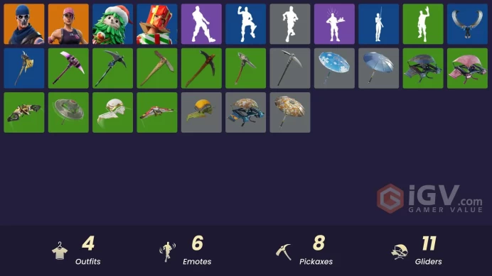 A071[PC/XBOX]OG STW|Holiday Boxy|Winterfest Bushranger|Pursuit|Skirmish|Society Shield|Legend's Modkit|Society Emblem Ranker