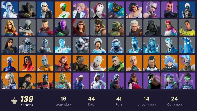 [ALL PLATFORMS]-139 Skin-105.000 V-B Spend-Mogul Master (FRA)-Scarlet Witch-Scarlet Witch-FULL ACCESS-