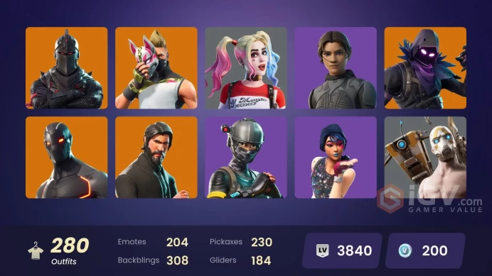 279 skins . black knight (you can linked all platforms| | Deluxe Edition Owned)2252