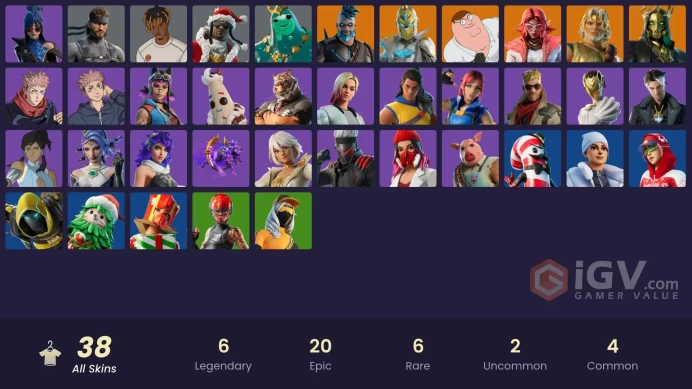 [PC/XBOX/NINTENDO] 37 skins | Mountaineer's Must-Haves | Follow the Butterfly | Snow Sailer | Fancy Peter Griffinmsh667