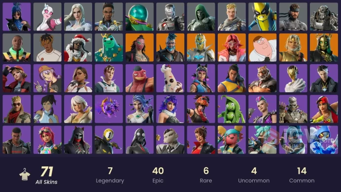 [PC/XBOX/NINTENDO] 70 skins | Spectra Knight | Harbinger Armor Omegarok | Immortal Zeus | Fancy Peter Griffinmsh951