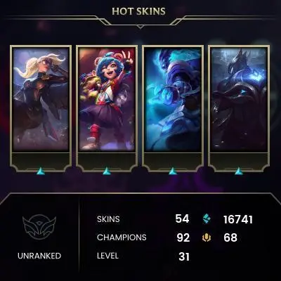 LOL /Europe West 53 skinsmssh1192