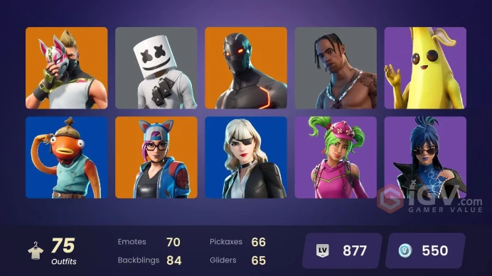 FA - [PSN/XBOX/SWITCH/PC] - | OG STW | Travis Scott | Juke | Drift | Rox | Sentinel | Blackheart | Carbide | 74 skins[ULTRA SAFE]