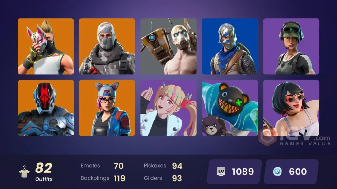 FA - [SWITCH/PC] 83 skins | OG STW | Blue Squire | Havoc | Blitz | Trailblazer | Sub Commander | Hybrid | Ragnarok | The Imagined | Malik 